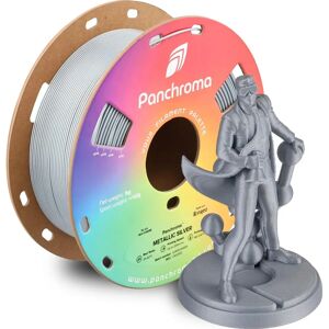 Polymaker Panchroma PLA Metallic - Plata - Filamento para impresión 3D Polymaker Panchroma PLA Metallic - Plata - Filamento para impresión 3D