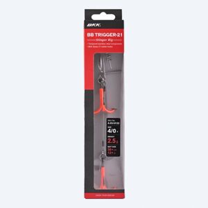 BKK - BB Trigger-21 UVO Stinger Rig - Size 4/0 - 2.5g - Stinger Rig BKK - BB Trigger-21 UVO Stinger Rig - Size 4/0 - 2.5g - Stinger Rig