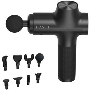 Havit MG1503 Pistola Massaggiante Nera - Per Rilassamento e Recupero Muscolare Havit MG1503 Pistola Massaggiante Nera - Per Rilassamento e Recupero Muscolare