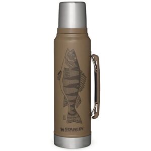 Stanley Classic Thermos - 1L Marrone con Pesce Stanley Classic Thermos - 1L Marrone con Pesce
