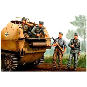 Hobby Boss Duits SPG-crew Model Figuren - 1:35 Schaal Hobby Boss Duits SPG-crew Model Figuren - 1:35 Schaal