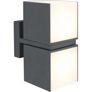Lutec CUBA Applique Murale Extérieure - Rotative, IP54, 12.2W, Blanc Chaud - Publicité Lutec CUBA Applique Murale Extérieure - Rotative, IP54, 12.2W, Blanc Chaud - Publicité