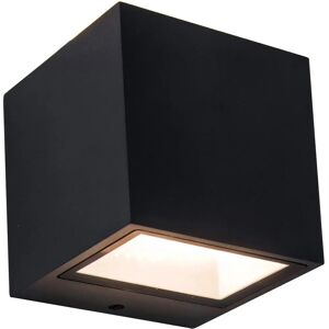 Lutec Gemini Applique Murale - Noir, 9W, IP54 - Publicité Lutec Gemini Applique Murale - Noir, 9W, IP54 - Publicité