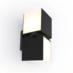 Lutec Lampe Murale Noire CUBA - Lampe LED Extérieure Réglable - Publicité Lutec Lampe Murale Noire CUBA - Lampe LED Extérieure Réglable - Publicité