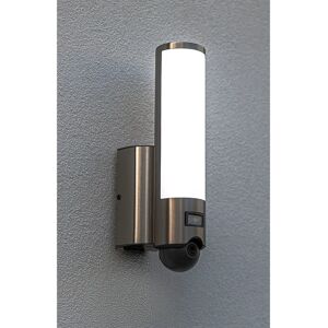 Lutec Elara Lampe Extérieure Connectée avec Caméra - Gris - Publicité Lutec Elara Lampe Extérieure Connectée avec Caméra - Gris - Publicité