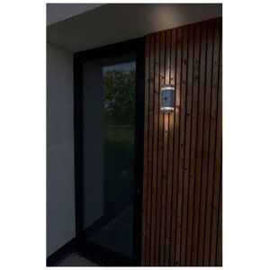 Lutec Focus Lampa ścienna z czujnikiem ruchu - IP44 - Szary Lutec Focus Lampa ścienna z czujnikiem ruchu - IP44 - Szary