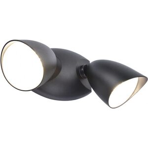 Lutec Shrimp Applique Extérieure 23.5W Noir - Publicité Lutec Shrimp Applique Extérieure 23.5W Noir - Publicité