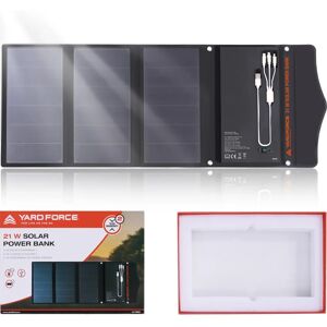 Yard Force Solar Power Bank LX PB21 - Portable Solar Charger for Outdoors Yard Force Solar Power Bank LX PB21 - Portable Solar Charger for Outdoors