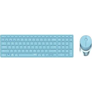 Ensemble Clavier Souris Sans Fil Rapoo 9750M - QWERTZ Allemand Bleu - Publicité Ensemble Clavier Souris Sans Fil Rapoo 9750M - QWERTZ Allemand Bleu - Publicité