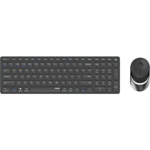 Rapoo 9750M Kabelloses Keyboard & Maus - Grau Rapoo 9750M Kabelloses Keyboard & Maus - Grau