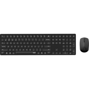 Rapoo Draadloos Toetsenbord en Muis Set - Zwart Rapoo Draadloos Toetsenbord en Muis Set - Zwart