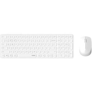 Rapoo Wireless Multi-Mode Keyboard and Mouse Set - White Rapoo Wireless Multi-Mode Keyboard and Mouse Set - White