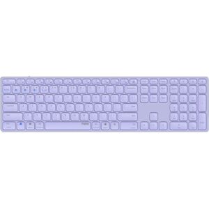 Teclado Bluetooth Inalámbrico Rapoo E9800M - Oficina, Púrpura Teclado Bluetooth Inalámbrico Rapoo E9800M - Oficina, Púrpura