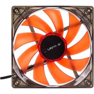 Sistema de Refrigeração de Computador UNYKAch 51792 - Cinza, LED vermelho, Ventilador 120mm Sistema de Refrigeração de Computador UNYKAch 51792 - Cinza, LED vermelho, Ventilador 120mm