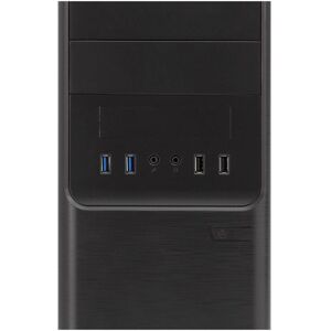 Unykach Dark Shadow MicroATX Case - 500W PSU - Black - Computer Case Unykach Dark Shadow MicroATX Case - 500W PSU - Black - Computer Case