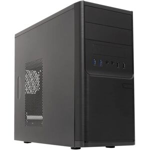 Gabinete MicroATX Dark Shadow da Unykach - Fonte 500W - Preto Gabinete MicroATX Dark Shadow da Unykach - Fonte 500W - Preto