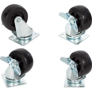 Accesorio para rack Aiten Data 80.33.17 - Ruedas giratorias con freno Accesorio para rack Aiten Data 80.33.17 - Ruedas giratorias con freno