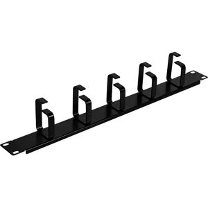 Accesorio de bastidor metálico Aiten Data - 1U Negro - Organizador de cables Accesorio de bastidor metálico Aiten Data - 1U Negro - Organizador de cables