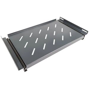 Aiten Data Sliding Shelves - 19" Rack, 450mm Deep, Steel, Black Aiten Data Sliding Shelves - 19" Rack, 450mm Deep, Steel, Black