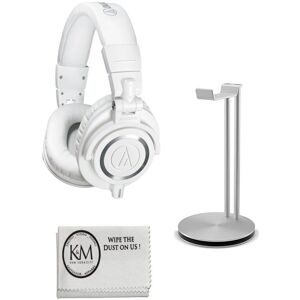 Auriculares Audio-Technica ATH-M50x Blancos - Estudio, On-Ear, 3,5mm Auriculares Audio-Technica ATH-M50x Blancos - Estudio, On-Ear, 3,5mm