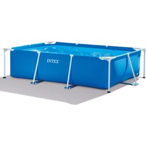 Intex Blue Rectangular Above Ground Pool - 3834 L Intex Blue Rectangular Above Ground Pool - 3834 L