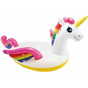 Intex Mega Unicorn Island Inflatable Pool Float - Multicolour Intex Mega Unicorn Island Inflatable Pool Float - Multicolour