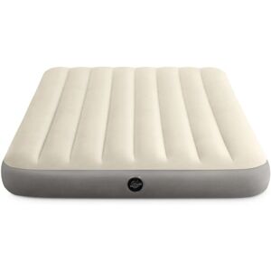 Materasso ad aria Intex - Letto gonfiabile doppio resistente - Crema Materasso ad aria Intex - Letto gonfiabile doppio resistente - Crema
