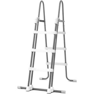 Échelle de piscine Intex 28075 - Sécurité, 3 marches, Argent Échelle de piscine Intex 28075 - Sécurité, 3 marches, Argent