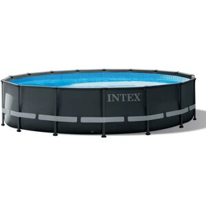Piscina Circolare Grigia Intex 19156L - Piscina Piscina Circolare Grigia Intex 19156L - Piscina