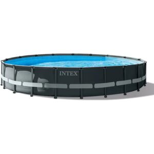 Intex Grauer Runder Above Ground Pool - 610x122 cm Intex Grauer Runder Above Ground Pool - 610x122 cm
