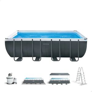 Intex Above Ground Pool - Rectangular 17203 L - Steel Frame Intex Above Ground Pool - Rectangular 17203 L - Steel Frame