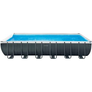 Intex Ultra XTR Frame Rectangular Pool - 31,805 L - Anthracite Intex Ultra XTR Frame Rectangular Pool - 31,805 L - Anthracite