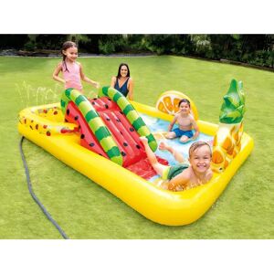 Intex Yellow Fun'n'Fruity Inflatable Pool - Kids Garden Play Intex Yellow Fun'n'Fruity Inflatable Pool - Kids Garden Play