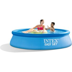 Intex Model 28106NP Inflatable Pool - 1942L, Blue, 244x61x244 cm Intex Model 28106NP Inflatable Pool - 1942L, Blue, 244x61x244 cm