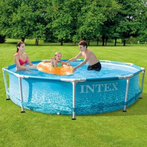 Intex 28206NP Blue Above Ground Pool - Above Ground Pool Intex 28206NP Blue Above Ground Pool - Above Ground Pool
