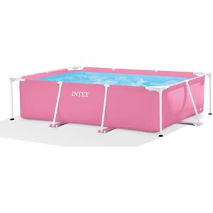 Intex 28266NP Pink Rectangular Above Ground Pool - Pool Intex 28266NP Pink Rectangular Above Ground Pool - Pool