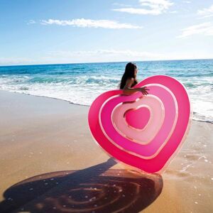 Intex Heart-shaped Inflatable Pool Float - 155x135 cm Intex Heart-shaped Inflatable Pool Float - 155x135 cm