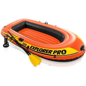 Bateau gonflable Intex Explorer Pro 300 - Avec rames et pompe - Publicité Bateau gonflable Intex Explorer Pro 300 - Avec rames et pompe - Publicité