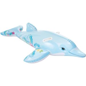 Intex Lil' Dolphin Ride-On Inflatable Toy - Safe, 175x66cm Intex Lil' Dolphin Ride-On Inflatable Toy - Safe, 175x66cm