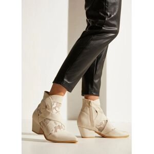 LASCANA Weiße Beigetöne Damen Ankle Boots - Schuhe Sommerboots LASCANA Weiße Beigetöne Damen Ankle Boots - Schuhe Sommerboots