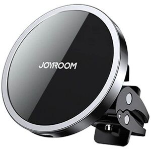 Držák do auta Joyroom s bezdrátovým nabíjením MagSafe - Černý 15W Držák do auta Joyroom s bezdrátovým nabíjením MagSafe - Černý 15W