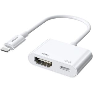 Joyroom Hvid Lightning til HDMI Adapter - FullHD 1080p Joyroom Hvid Lightning til HDMI Adapter - FullHD 1080p
