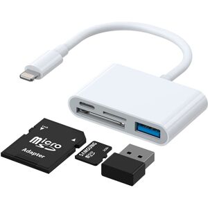 Adattatore USB Lightning Joyroom S-H142 Bianco - iPhone/iPad Adattatore USB Lightning Joyroom S-H142 Bianco - iPhone/iPad