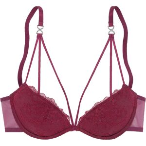 LASCANA Aubergine Spitze Push-up-BH - Dessous LASCANA Aubergine Spitze Push-up-BH - Dessous