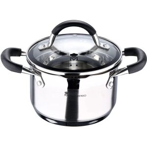 Olla de Acero Inoxidable Masterpro - 1.8L - Ø 16cm - Utensilio de Cocina Olla de Acero Inoxidable Masterpro - 1.8L - Ø 16cm - Utensilio de Cocina