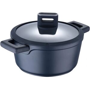 Olla de aluminio negra Masterpro - Ø 20 x 10 cm Olla de aluminio negra Masterpro - Ø 20 x 10 cm