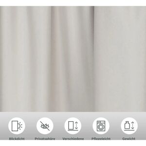 Home Affaire Parry Silber Gardinen 145x140cm - Vorhang Home Affaire Parry Silber Gardinen 145x140cm - Vorhang