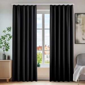 Deconovo Cortinas Blackout Modernas - Escurecedor 140x290 cm Deconovo Cortinas Blackout Modernas - Escurecedor 140x290 cm
