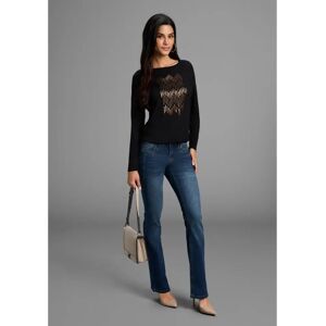 Arizona Bootcut-Jeans - Dunkelblau - Tiefe Taille - Langlebig Arizona Bootcut-Jeans - Dunkelblau - Tiefe Taille - Langlebig