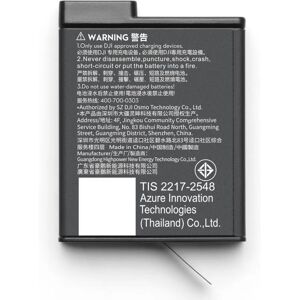 Bateria DJI Osmo Action - Wydłużony czas pracy dla kamer sportowych Bateria DJI Osmo Action - Wydłużony czas pracy dla kamer sportowych